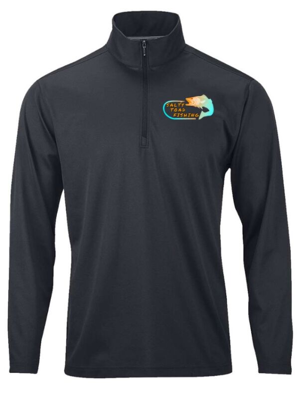 Salty Toad Fishing - 1/4 Zip Pullover - UPF 30+