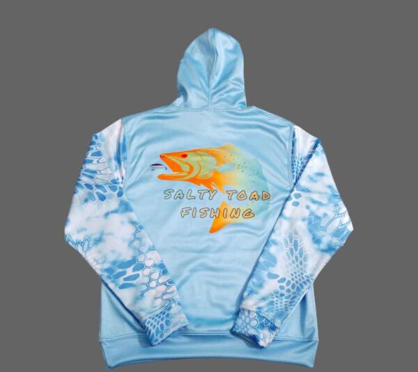 *Pre-Order*  Salty Toad Fishing - Pullover Hooded Sweatshirt - Image 2